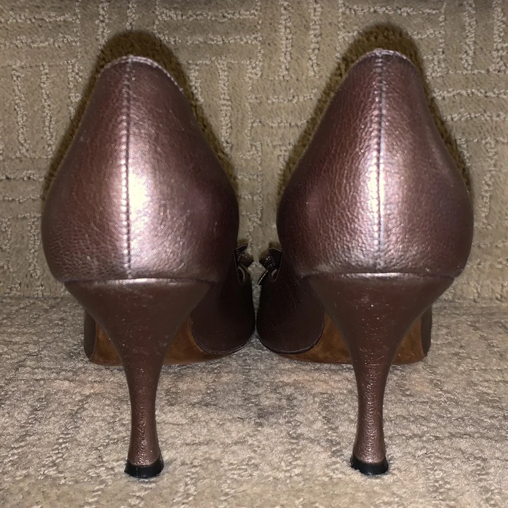 Christian Lacroix Peep-Toe Pumps - Picture 5 of 9